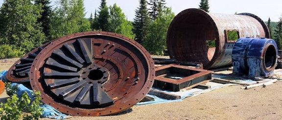 ALLIS CHALMERS 8' x 14' Ball Mill with 450 HP Motor